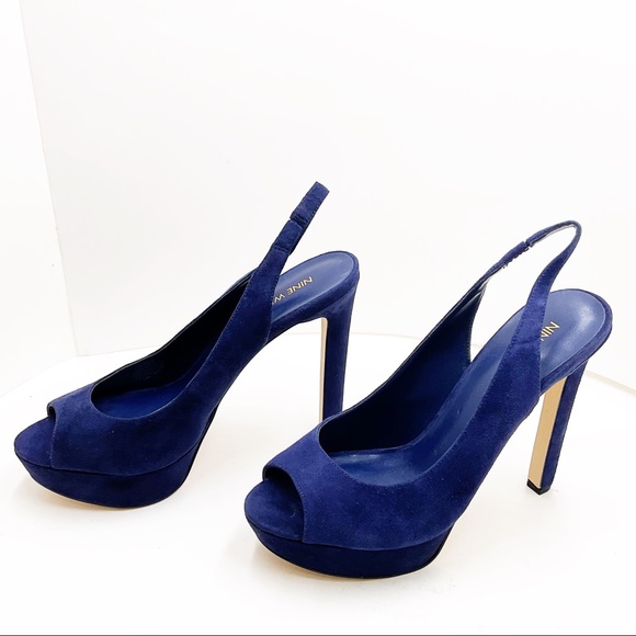 🆕 {Nine West} Valorie Slingback Peep-Toe Pumps - Picture 16 of 16